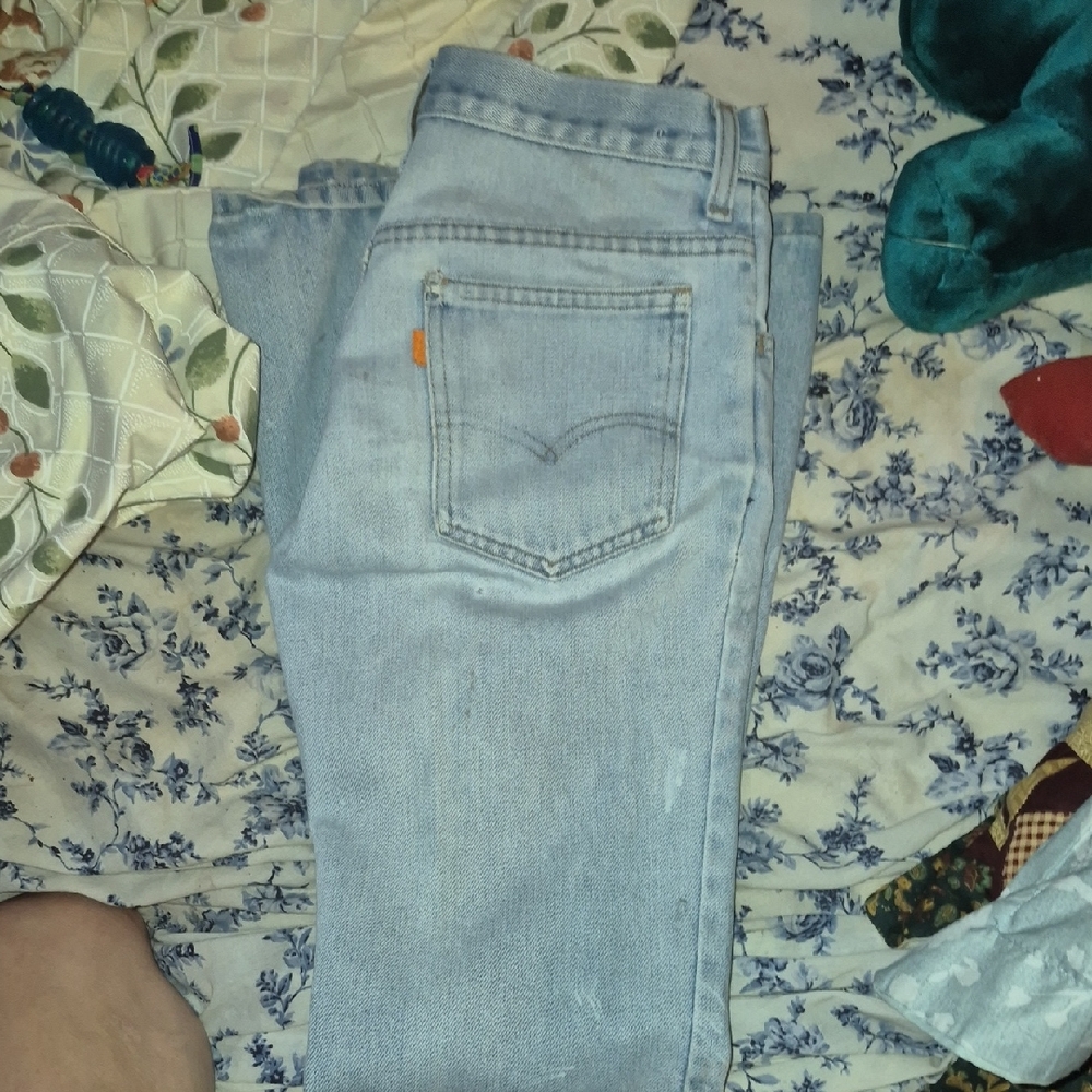 Levi's Women's Light Blue Bell Bottom Jeans